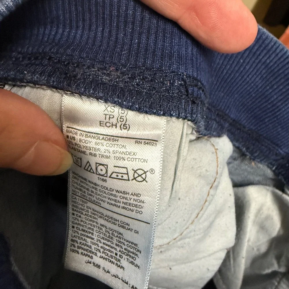 Old Navy Kids Jeans Dark Wash Slim Fit Karate Built-in Flex Max‎ Pants Size XS 5